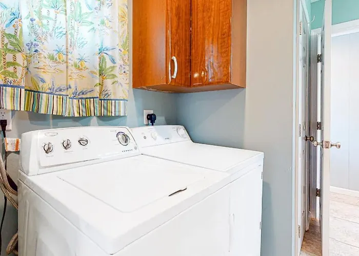 Oceanfront Happy House Duplex With Wifi Washer & Dryer Ocean Views & Access